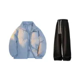 블루+블랙 (기모 바지)