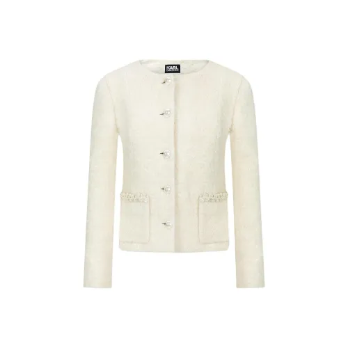 KARL LAGERFELD / Karl Lagerfeld Jeans Белые Женские Куртки