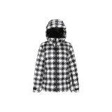 블랙 화이트 체크 9R49