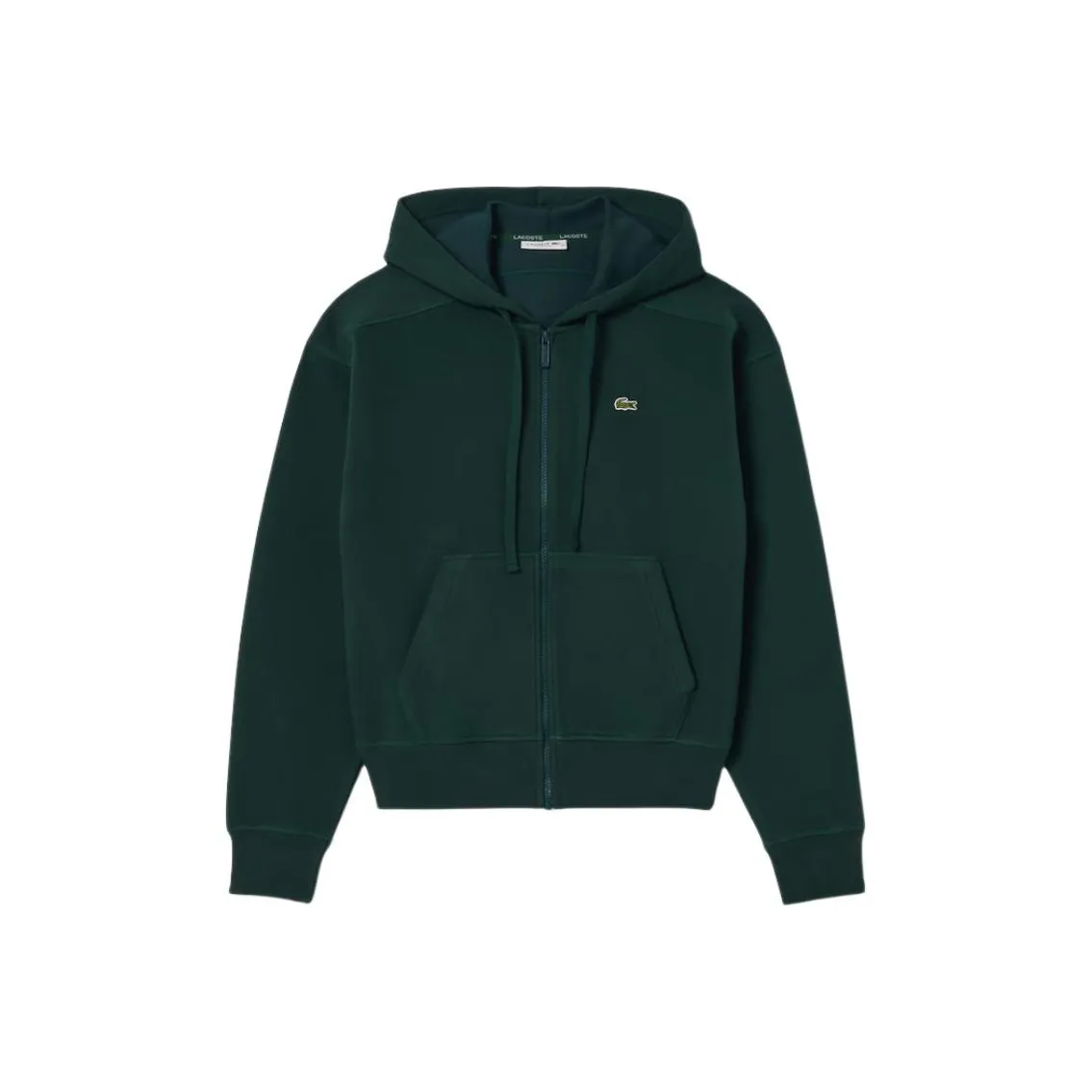 LACOSTE Zip up Piqué Hoodie