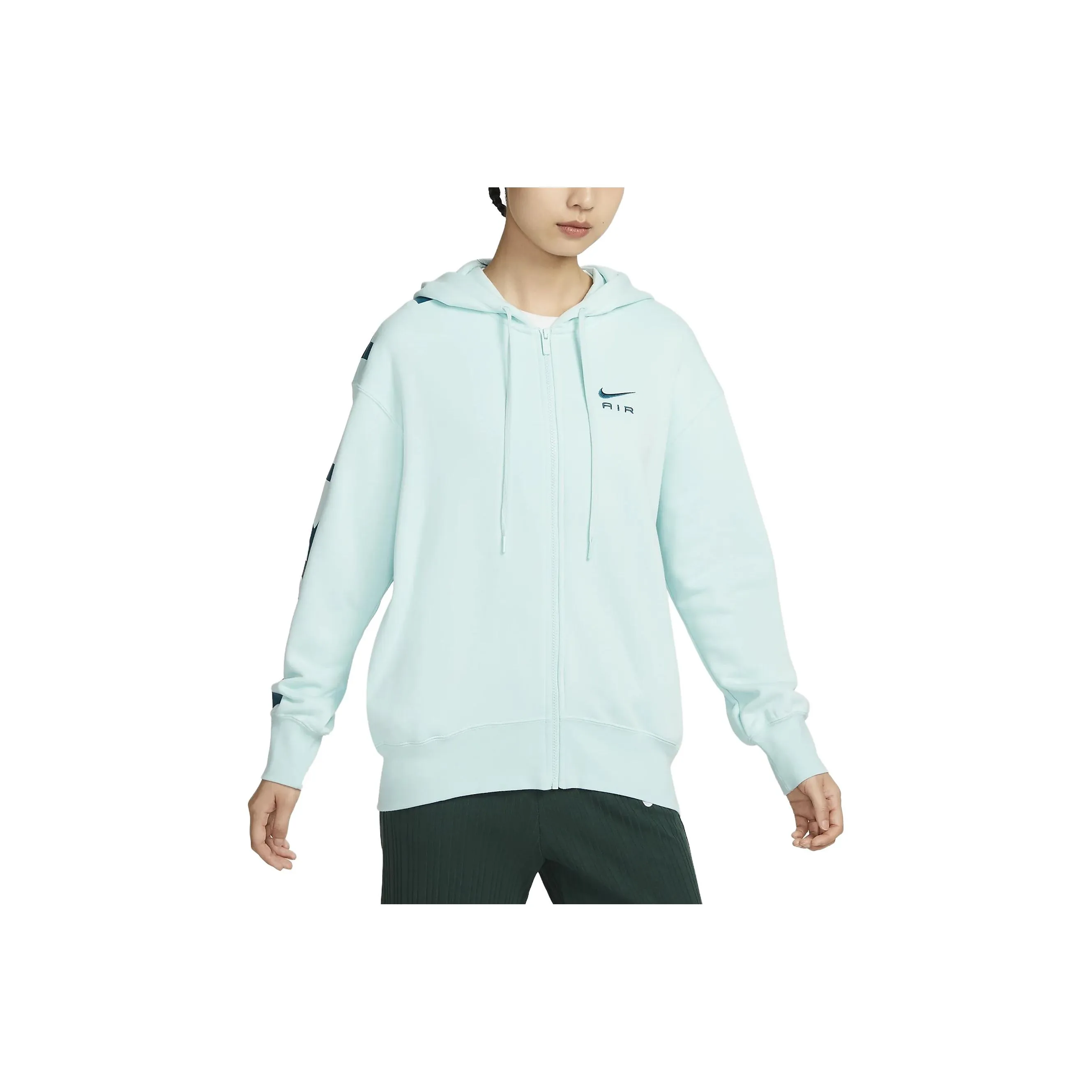 NIKE Светло-синие Женские Куртки