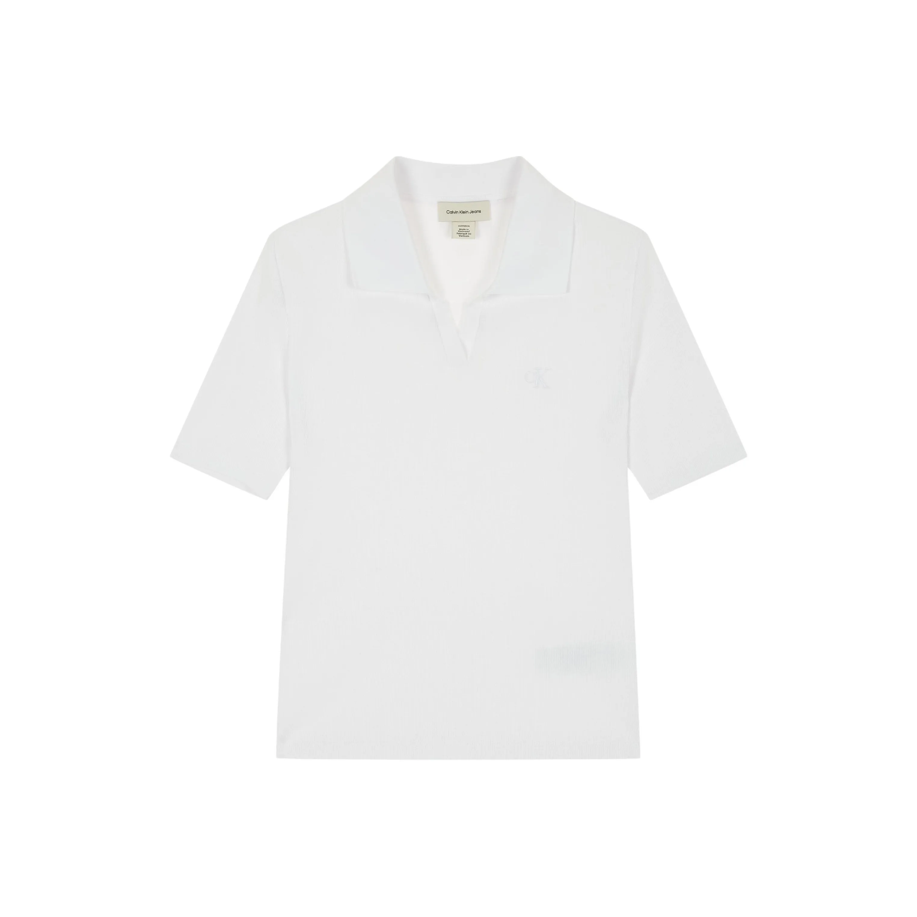 CALVIN KLEIN Polo Shirt Women's White