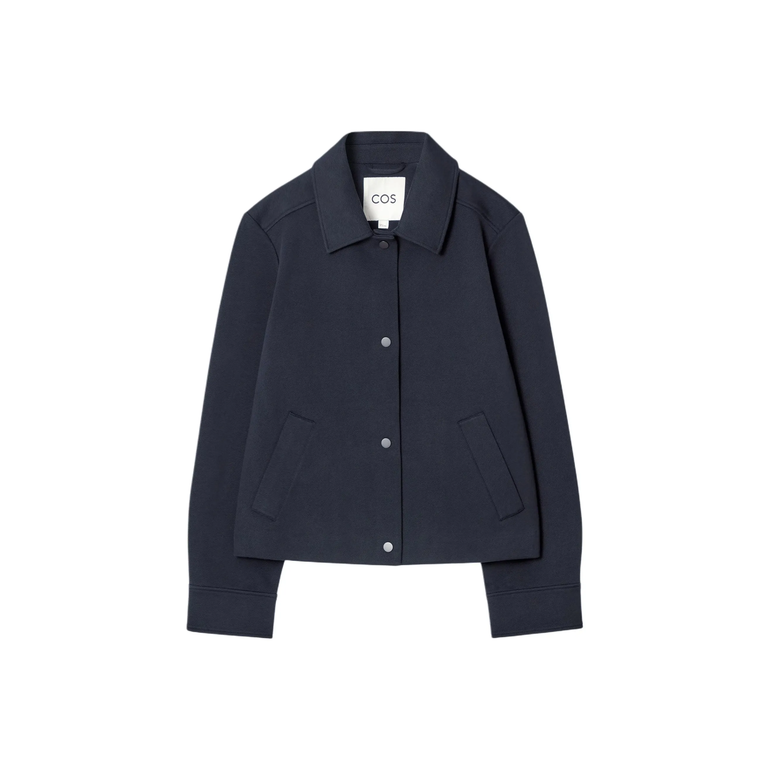 COS Куртки Пальто Женские Темно-синий