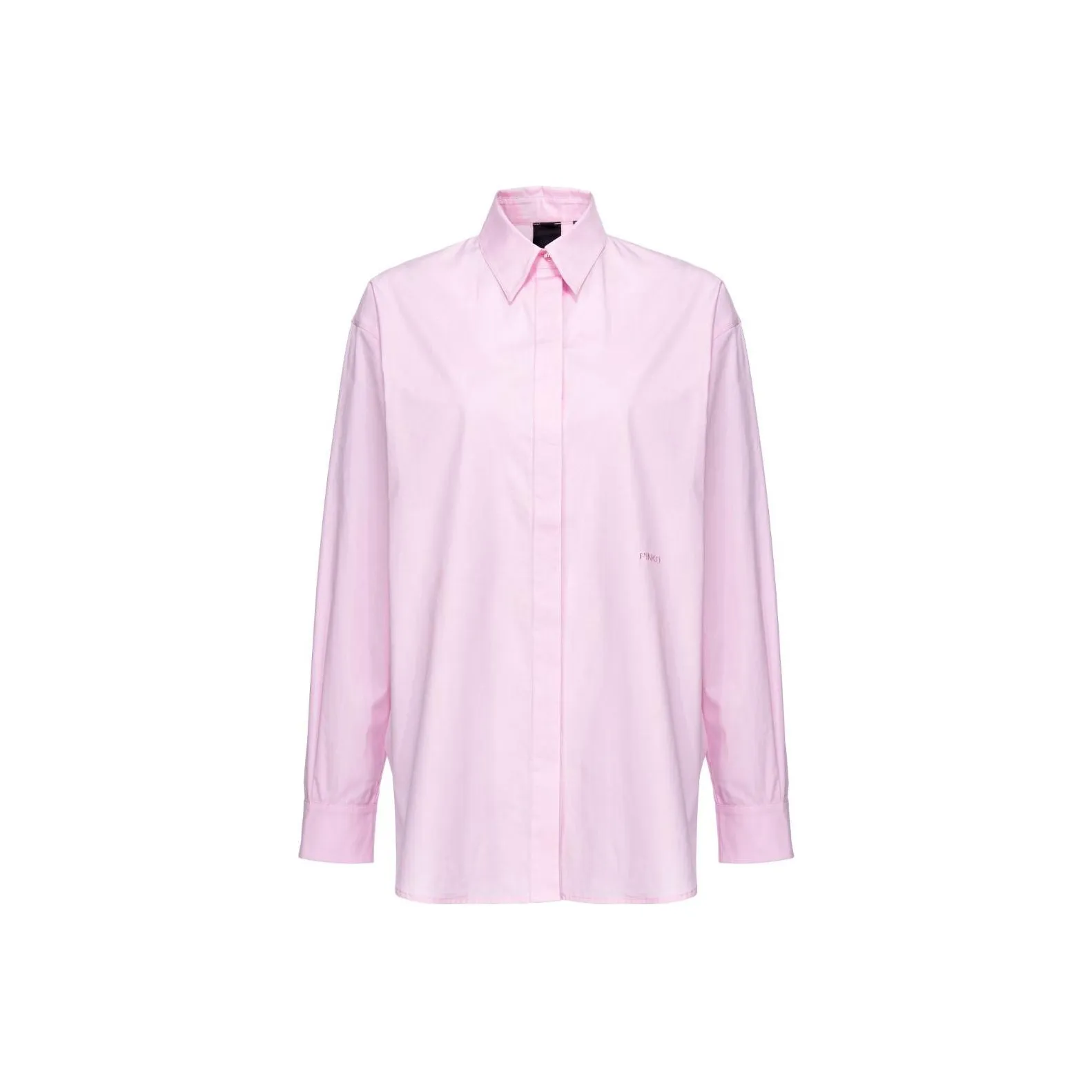 PINKO FW23 Рубашка Женская Светло-Розовая