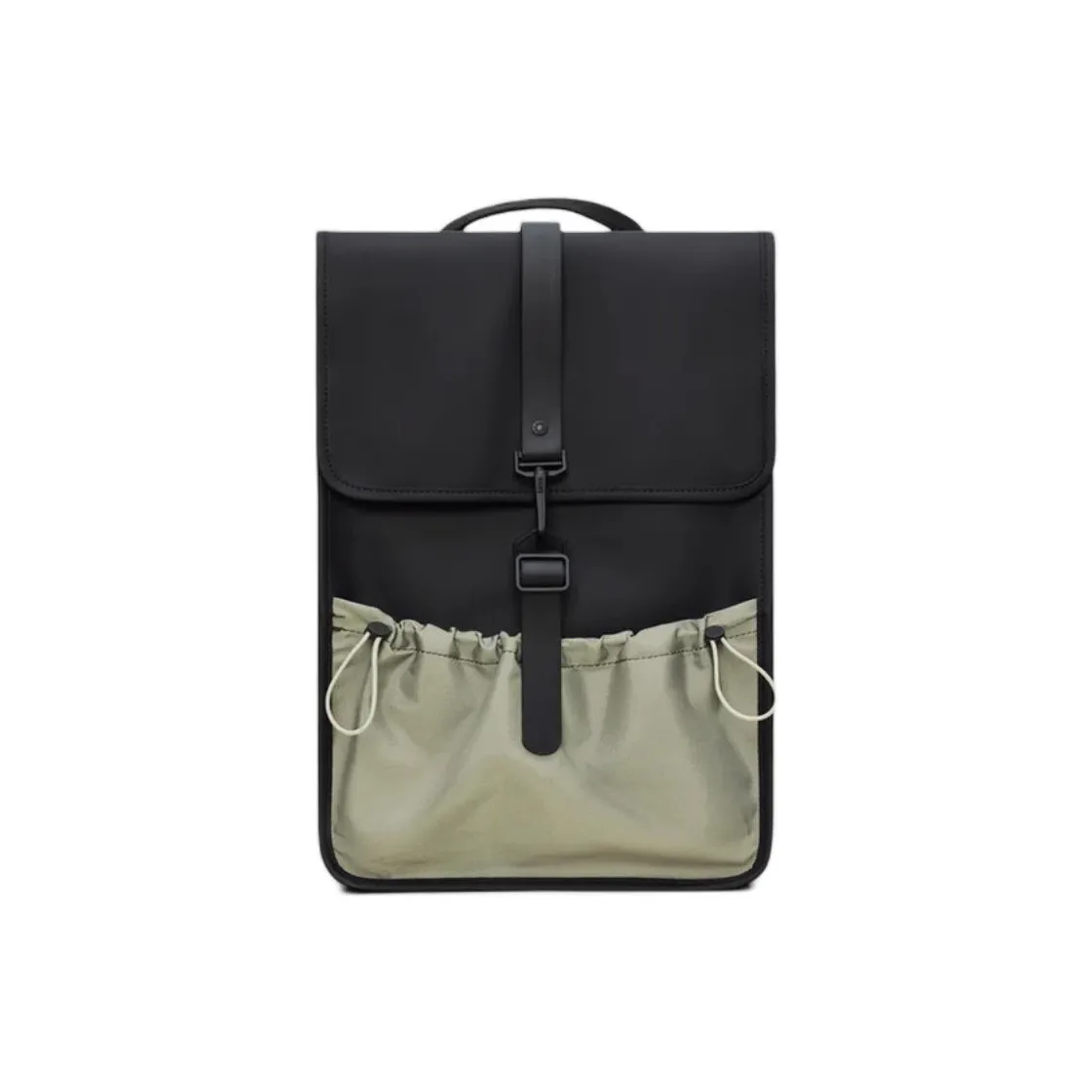 Rains ПУ (полиуретан) Рюкзак Мини Унисекс Черный