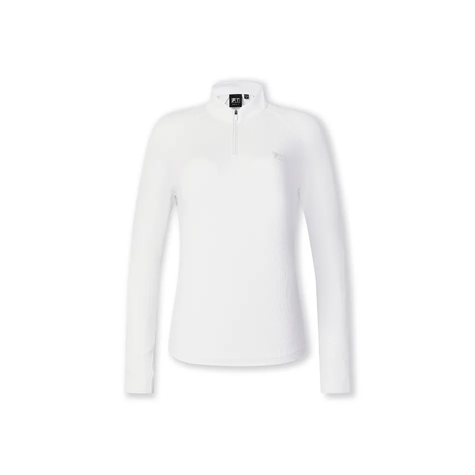 FILA Поло Женское Нефритовый Белый