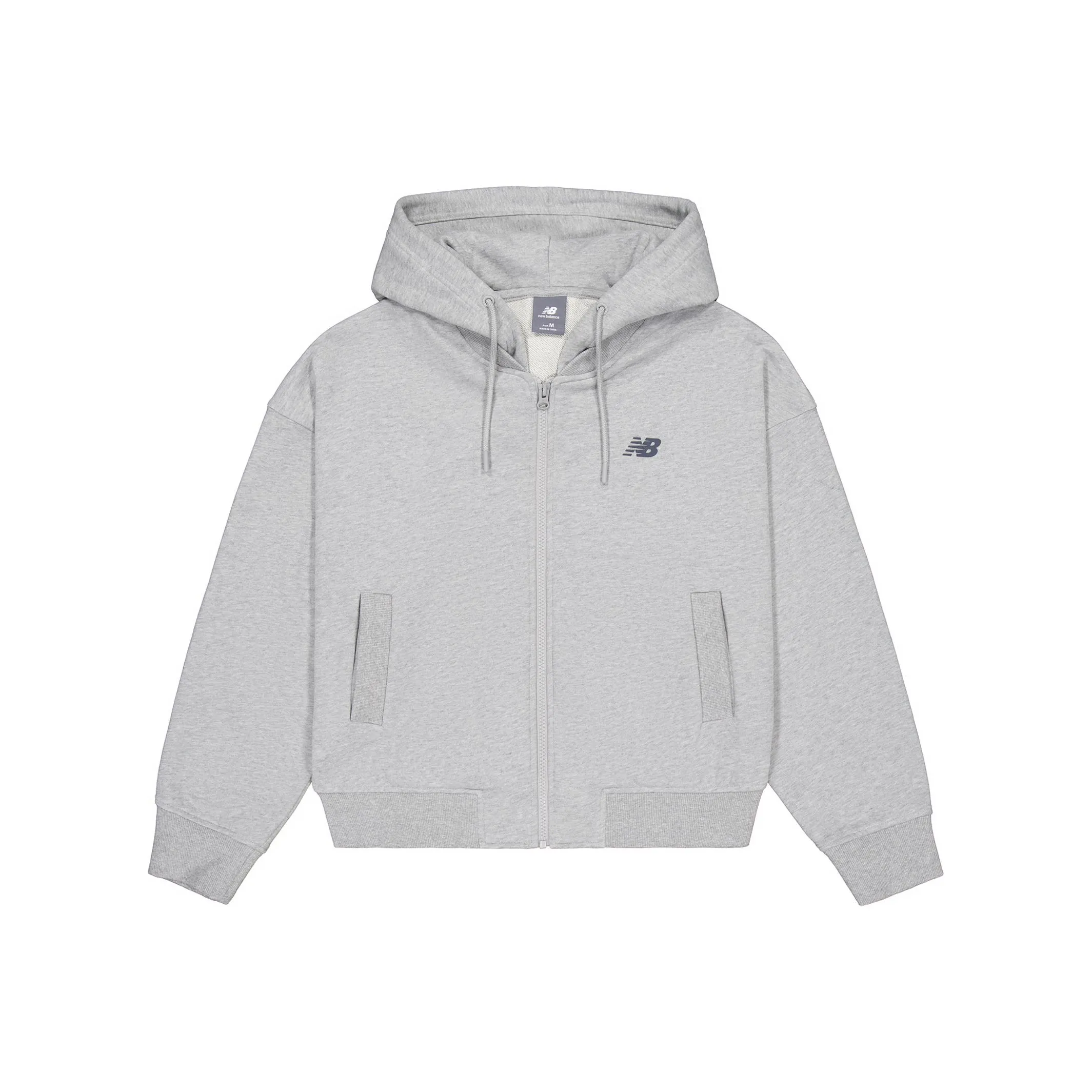 New Balance Куртка Женская Средняя Серая