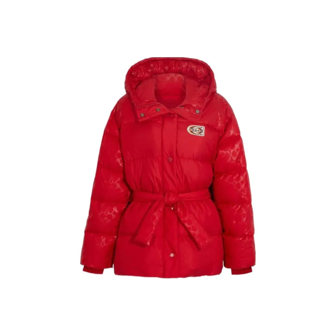COACH FW22 Jackets & Coats Women's Red