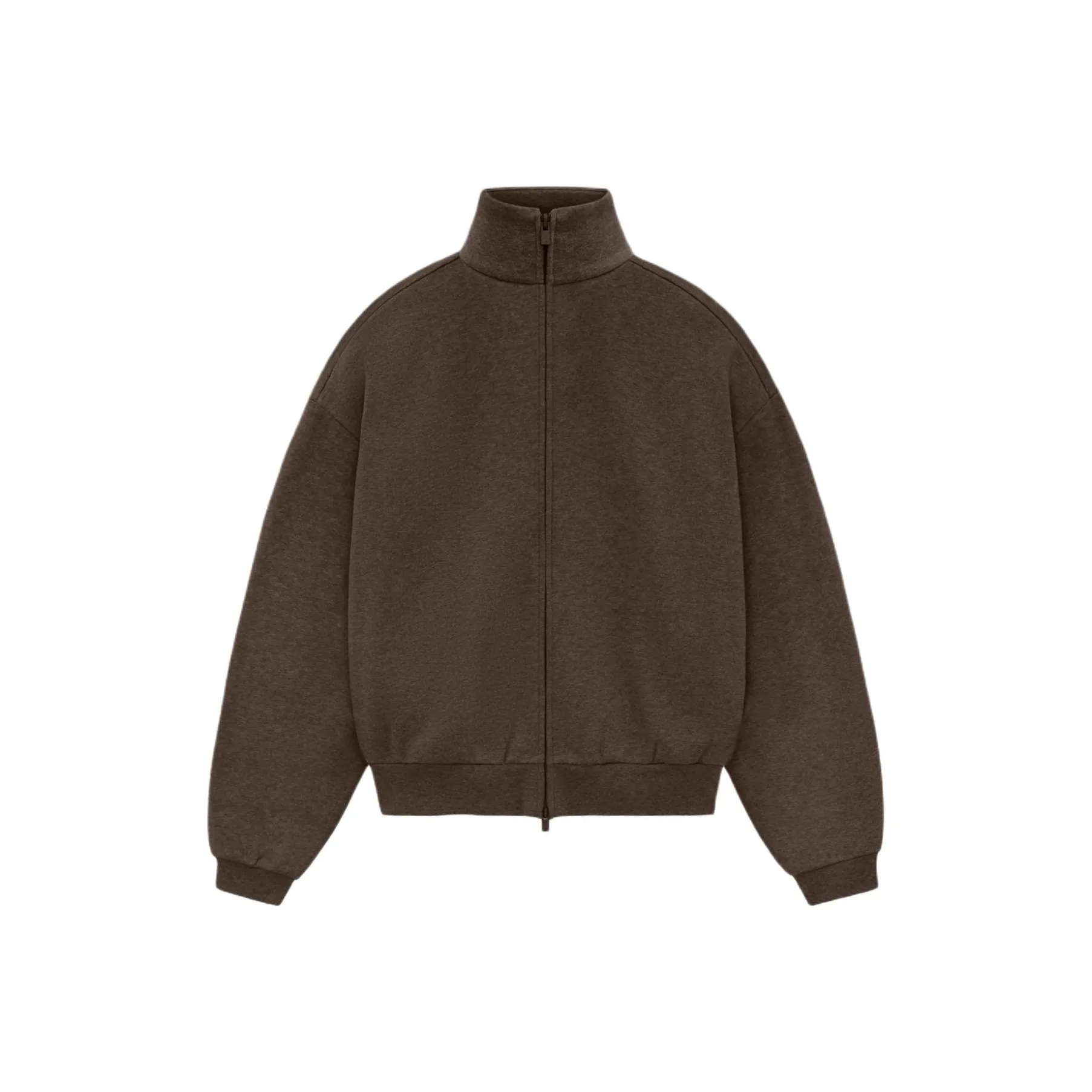 Fear Of God Essentials Core Collection Women's Zip Up Jacket Heather Wood