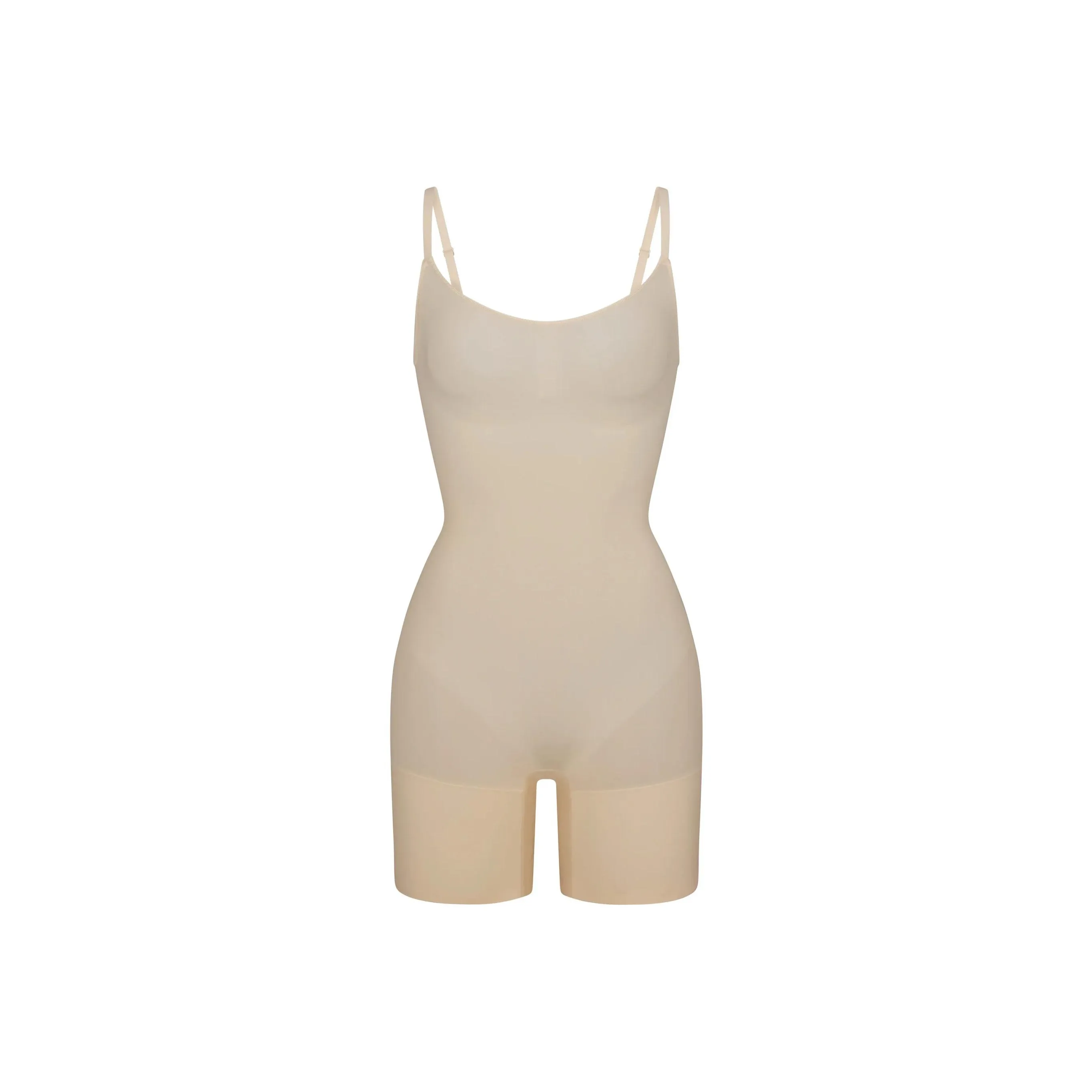 SKIMS EVERYDAY SCULPT MID THIGH BODYSUIT Jumpsuit Women's SAND/Sand