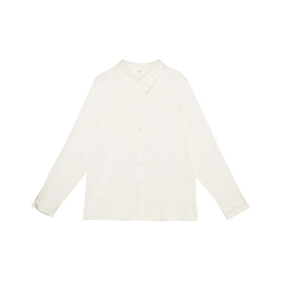 IT'Real Рубашка с Древним Шармом Женская Светло-Абрикосовая