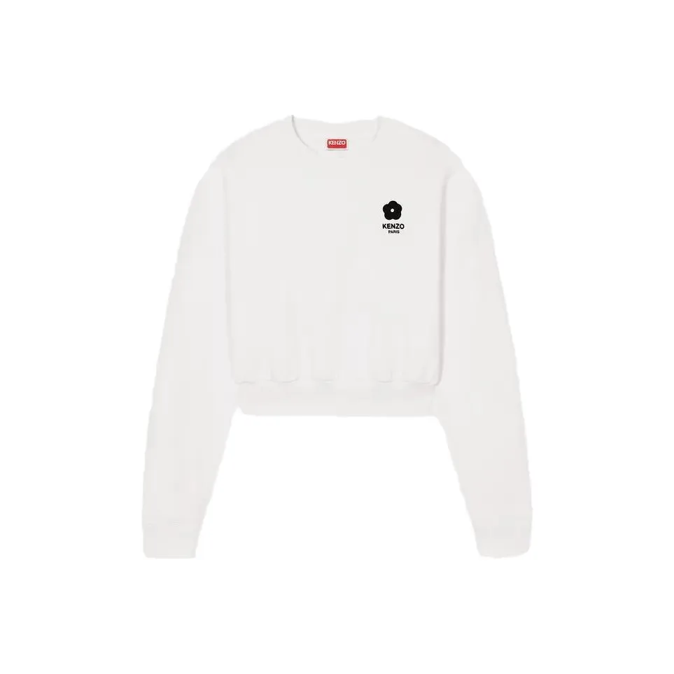 KENZO Crewneck Cropped Sweatshirt