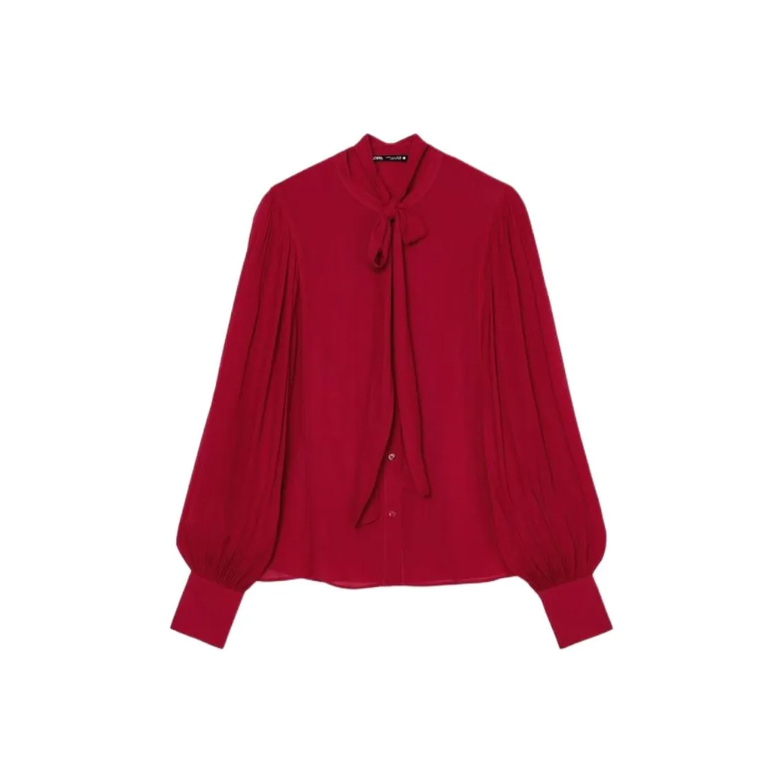 ZARA Valentine's Day Collection Shirts Women's Red