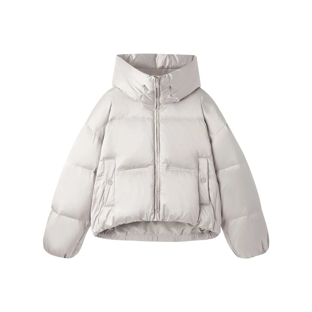 LEDIN Светло-серые Женские Пуховики