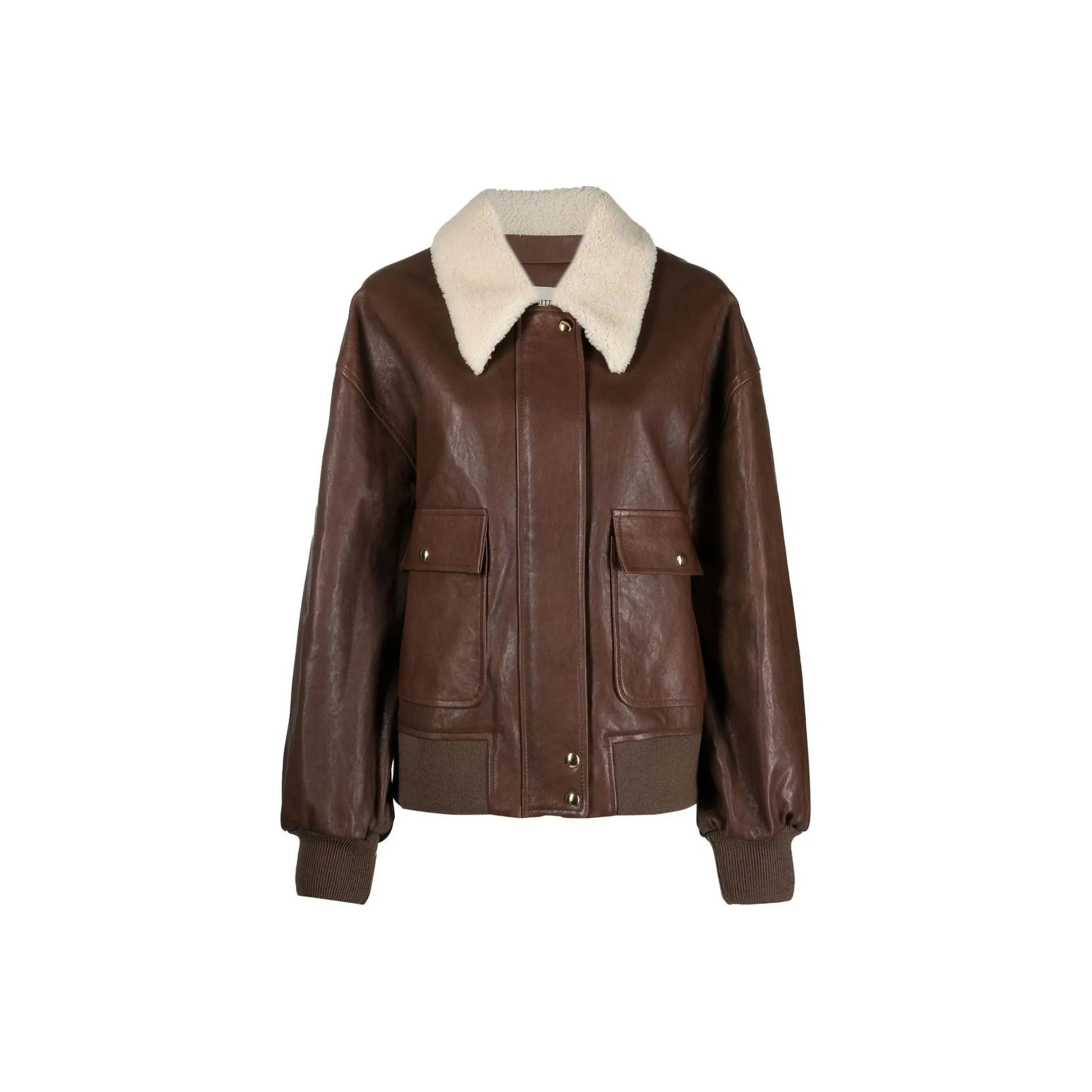 KHAITE Shellar Jacket 'Classic Brown'