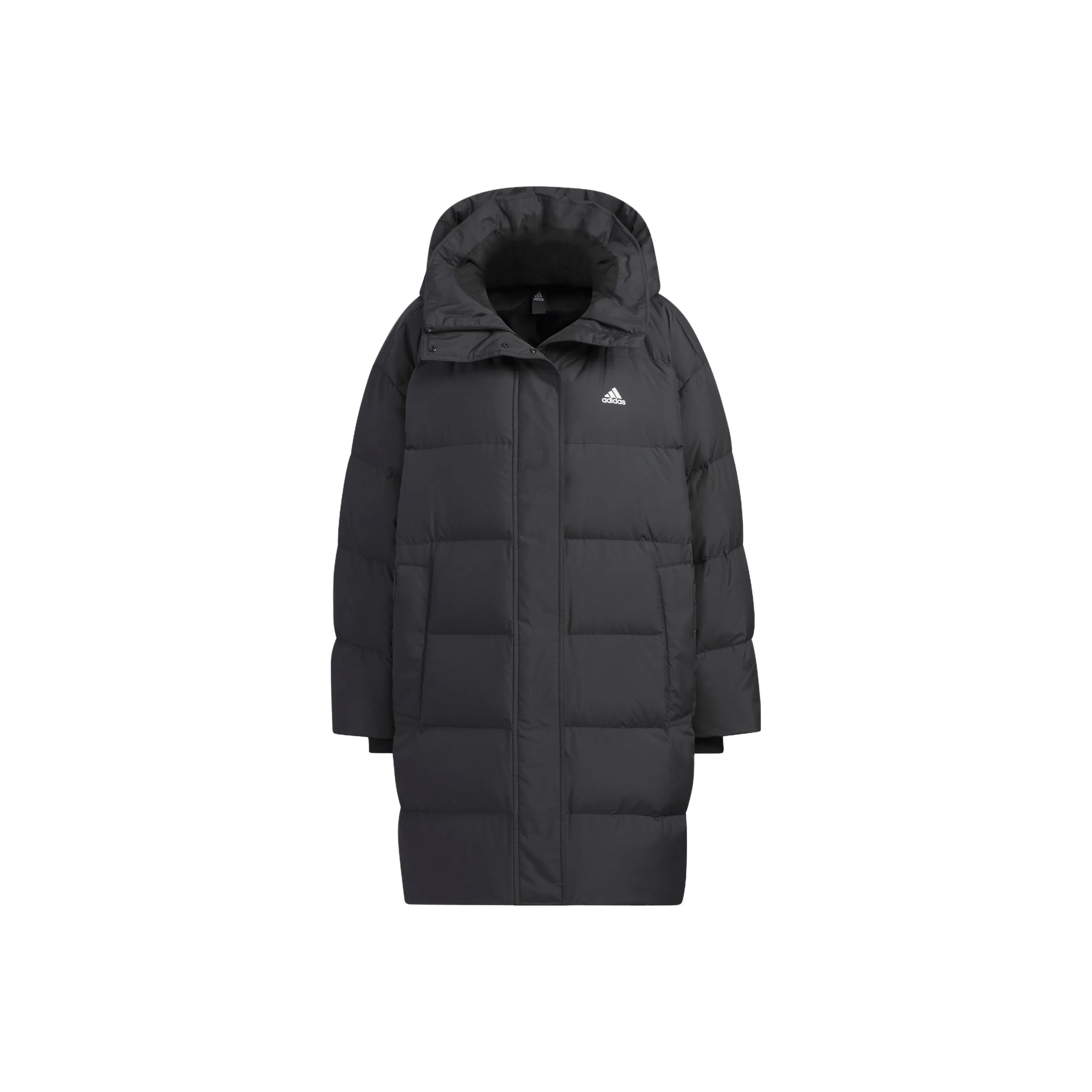 Adidas Windproof And Waterproof Down Jackets Women's Black