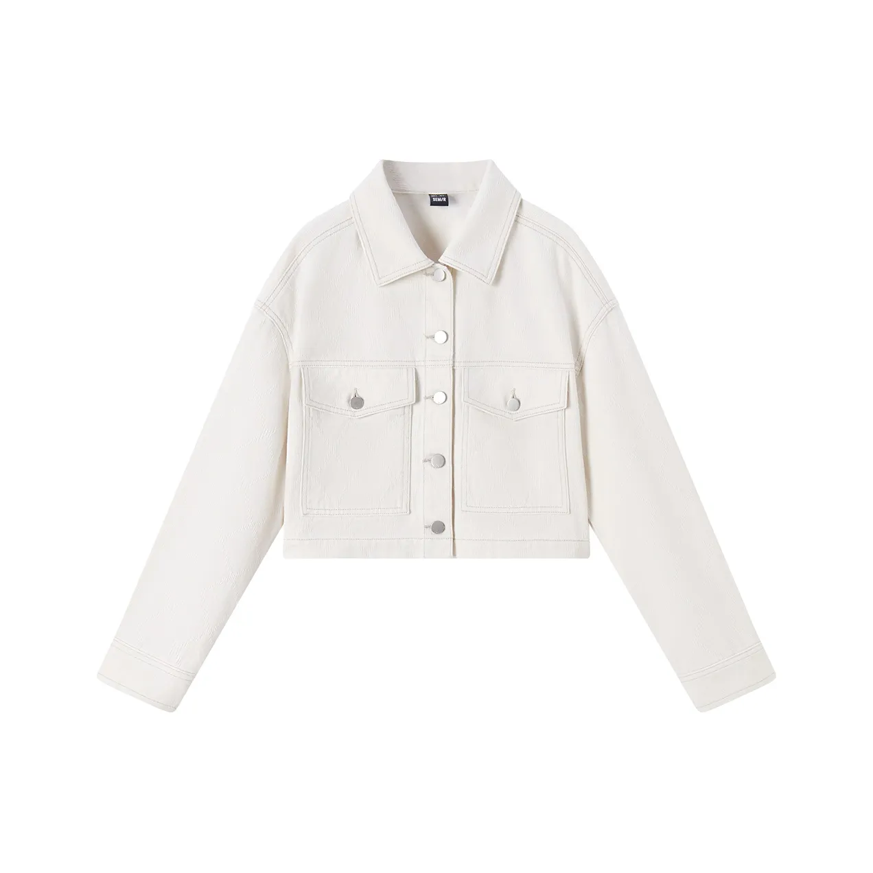 SEM/R Denim Jacket Women's Light Khaki