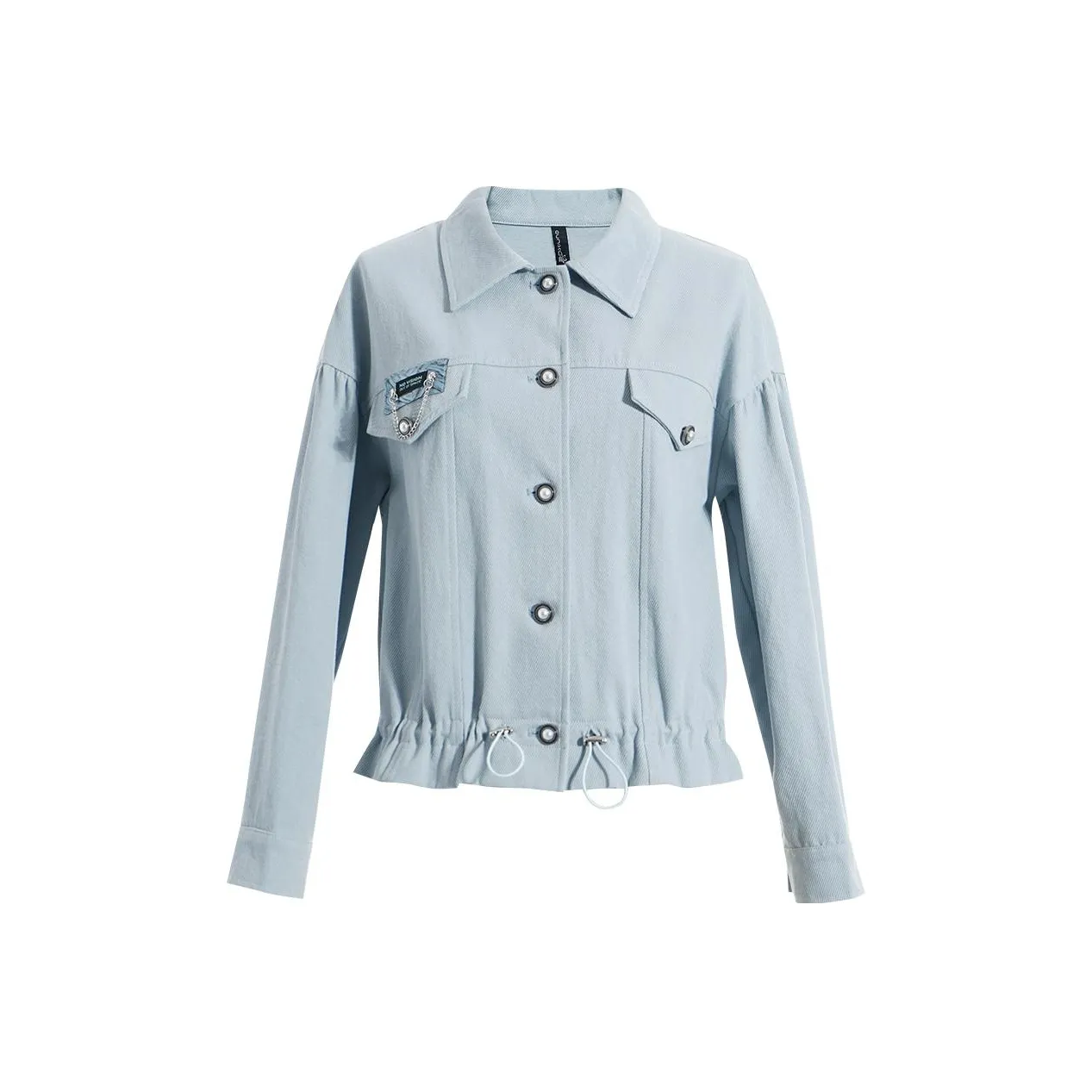 OUNIXUE Серо-голубой Женские Куртки