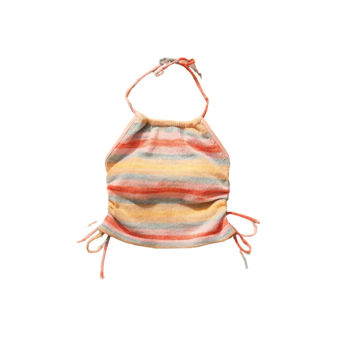 Mu Qingqing Топ на бретелях Женский Радужный