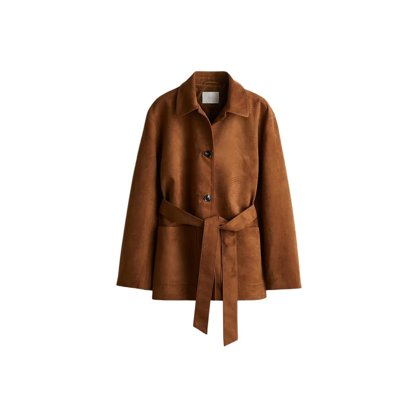 H&M Jackets & Coats Women's Brown