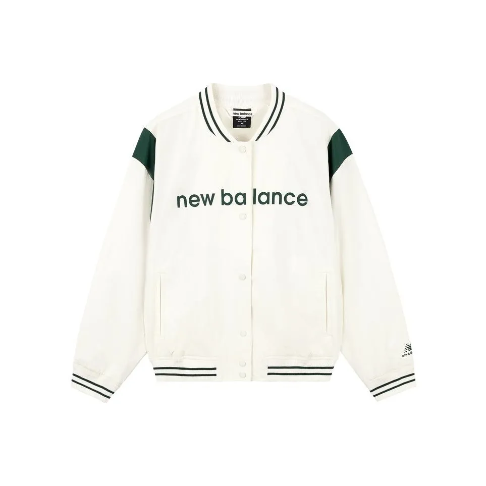 New Balance совместная куртка Женская Белая