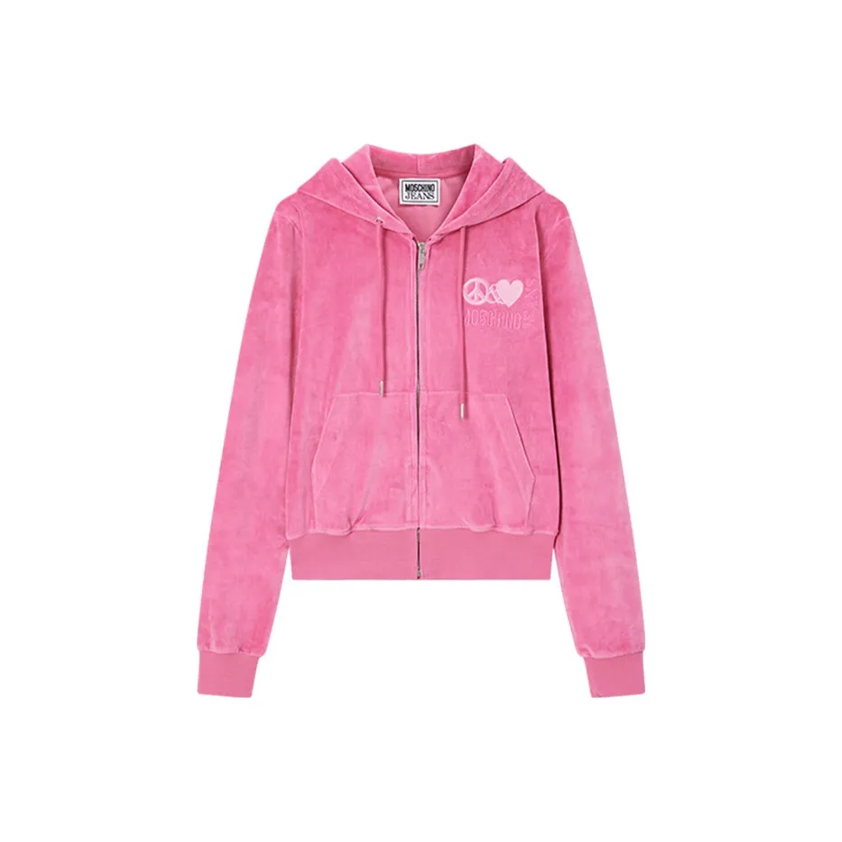 MOSCHINO Свитшот Женский Розовый