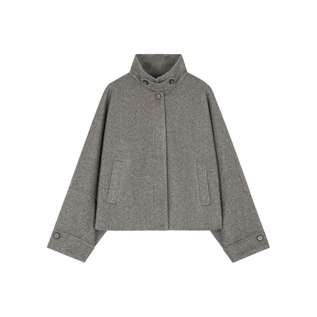 IHIMI Куртки и Пальто Женские Темно-Кофейный