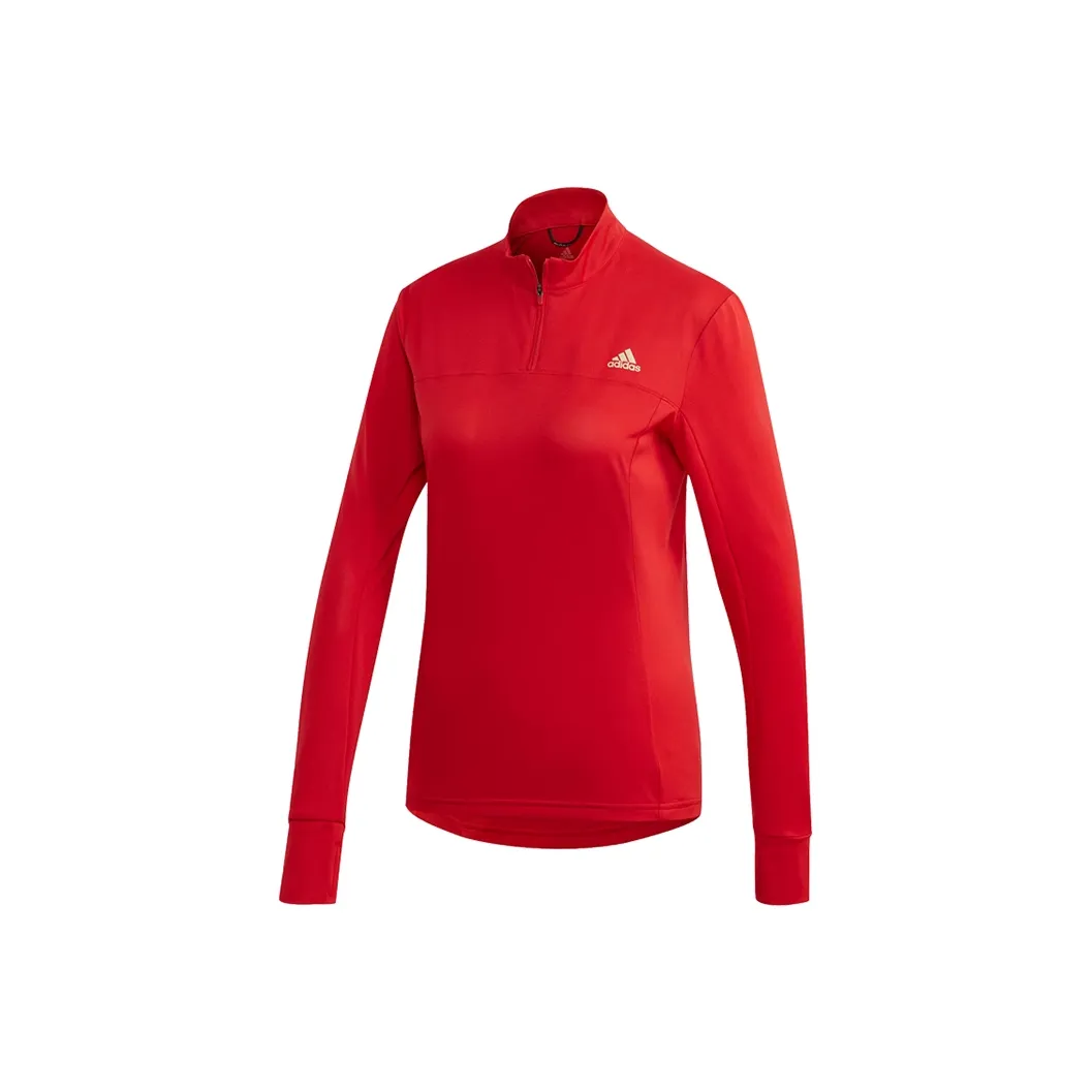 Adidas Женские футболки красного цвета