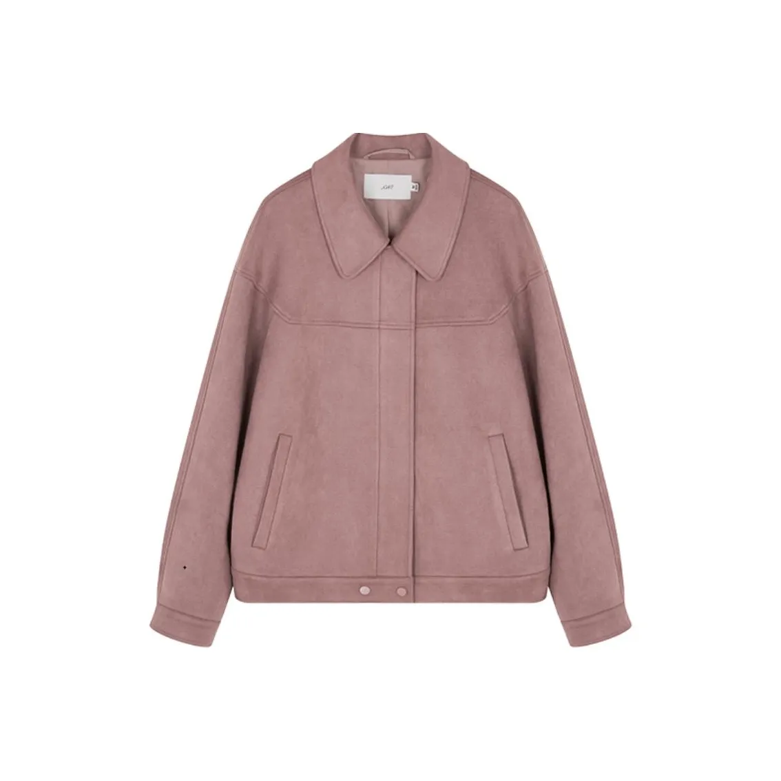 XWI Jackets & Coats Women's Gray Pastel Pink