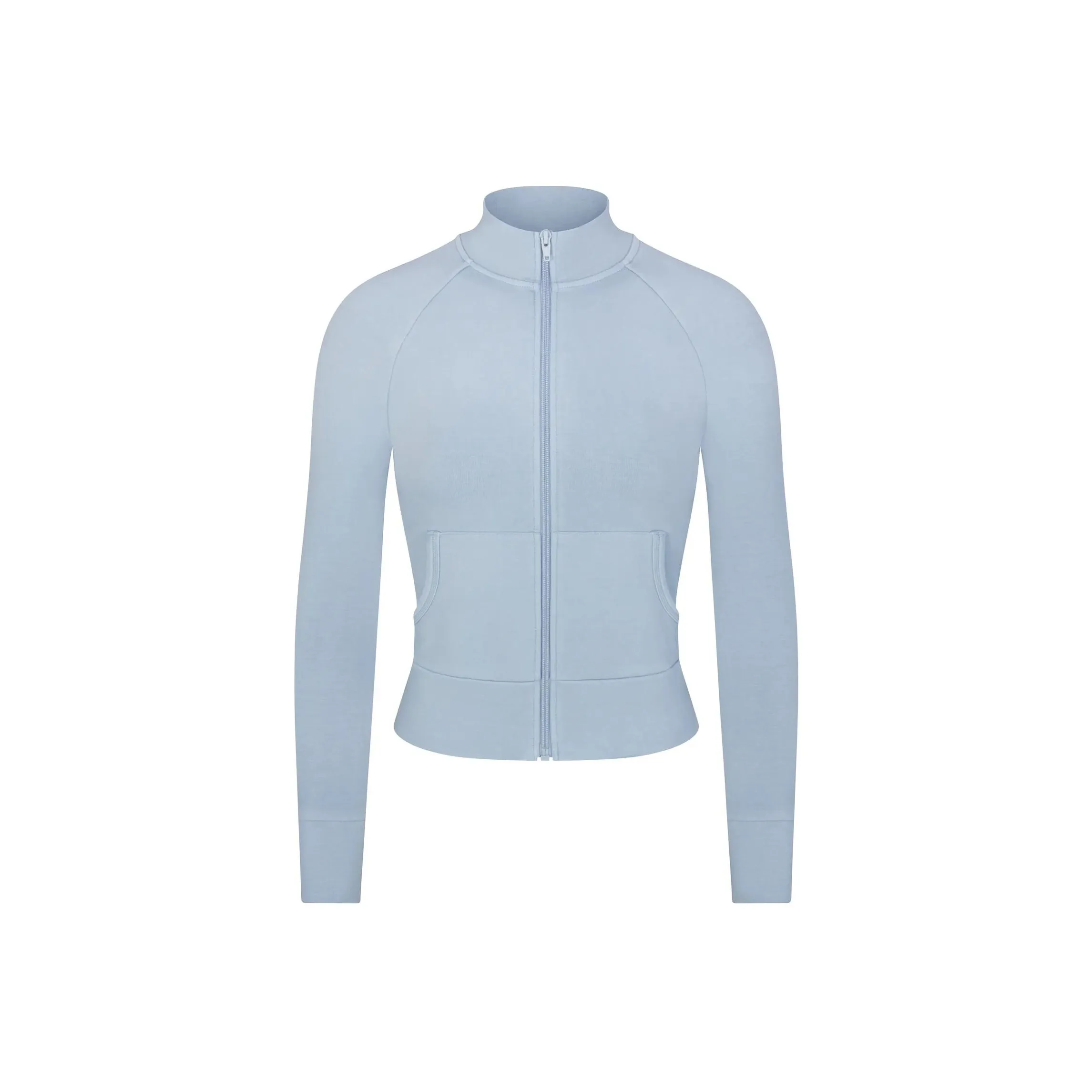 SKIMS OUTDOOR TRACK JACKET Jackets & Coats Women's DENIM/Denim