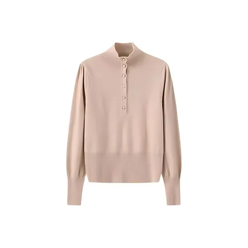 SPRING BANBOO HERA Средний Абрикос Женские Кашемировые Свитеры