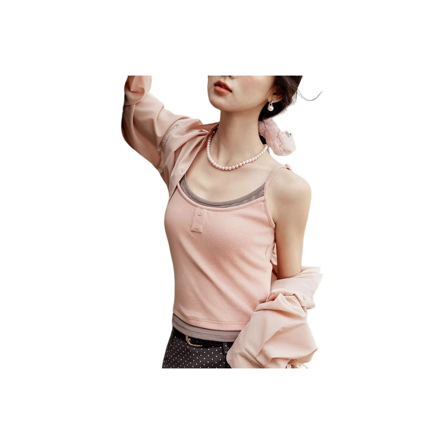 MISHOW Розовые Женские Камисоли