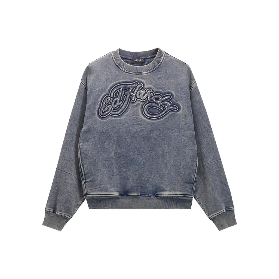 Ed Hardy FW24 Свитшот Женский Malibu Синий