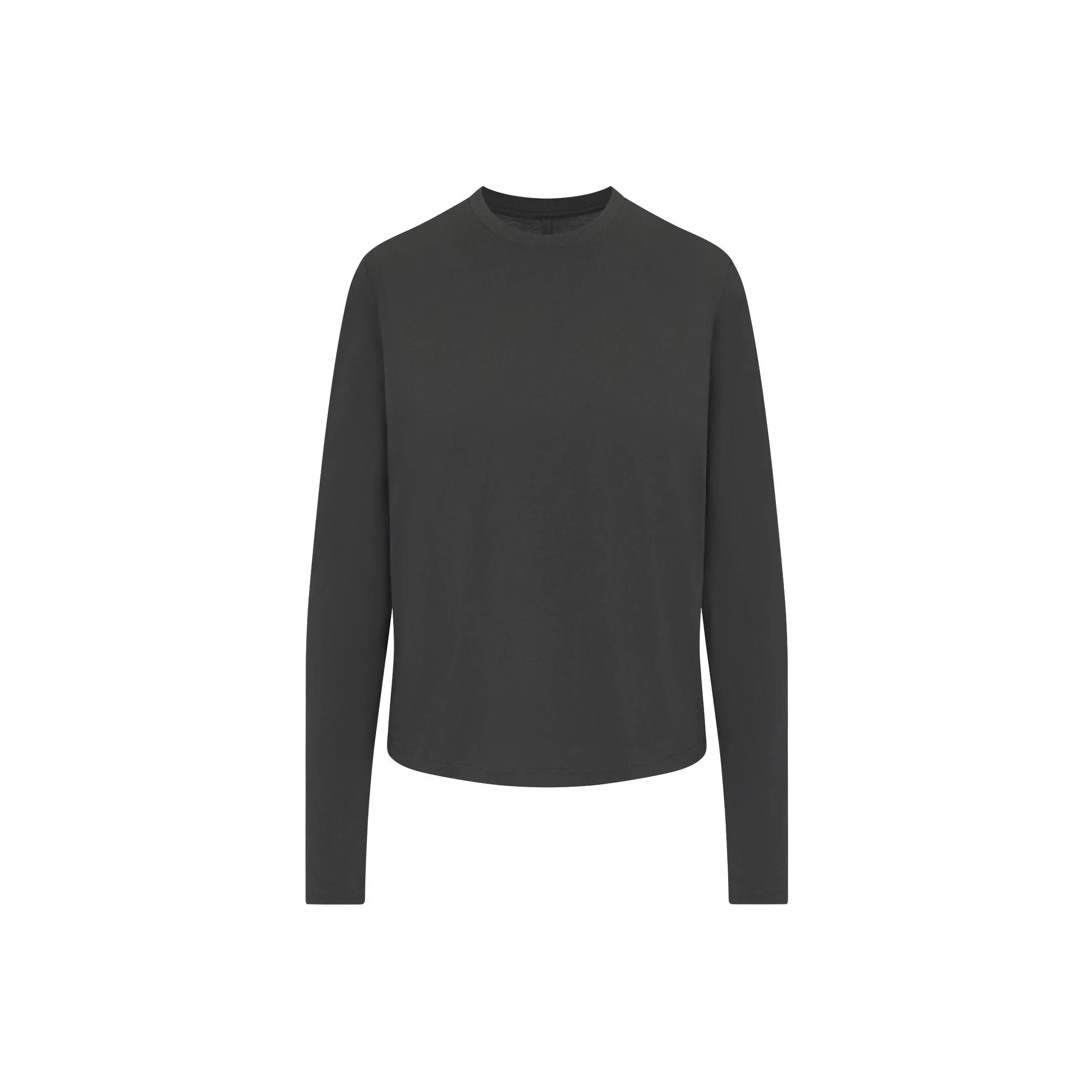 SKIMS Стандартная футболка женская пепельно-серый пепельно-серый