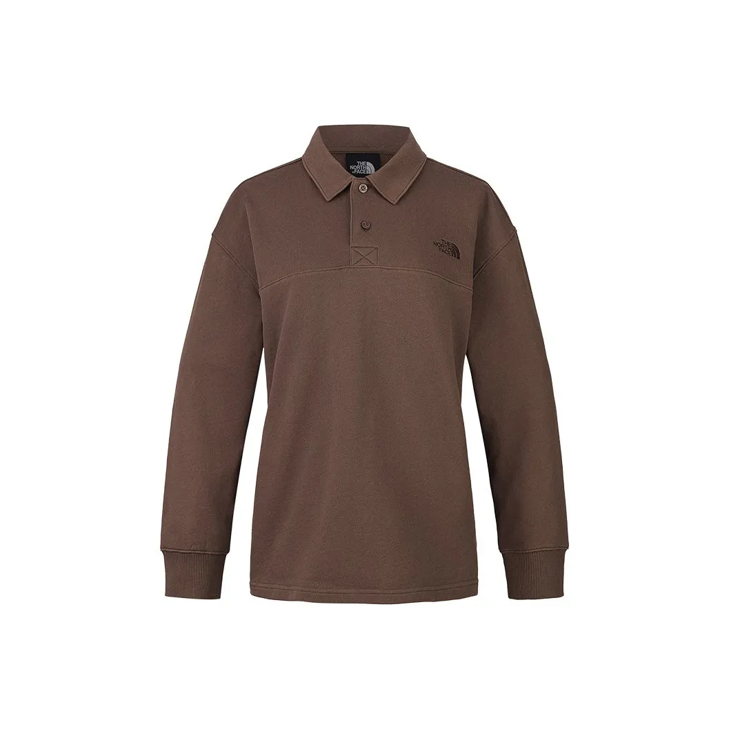 The North Face Поло Женские Дымчатый Коричневый