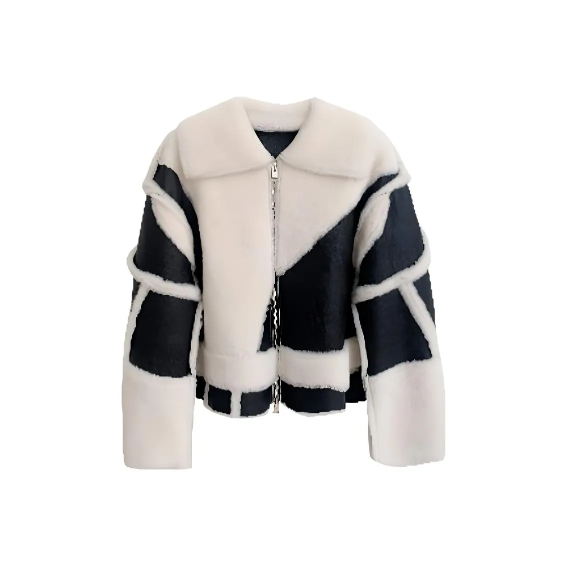 Coco Limited Куртки Пальто Женские Blackboard Белый мех