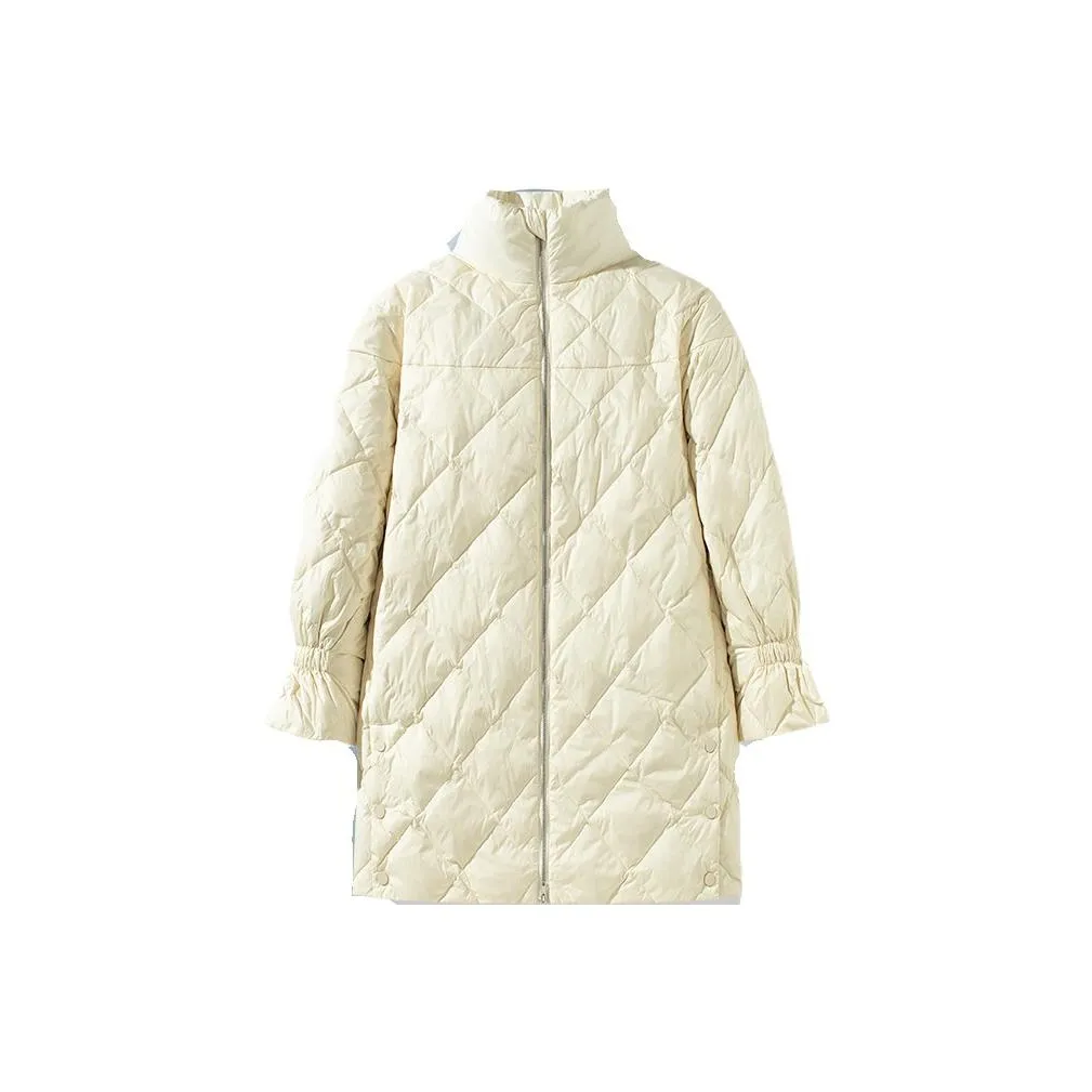 OUTDOOR PRODUCTS Бежевые Женские Пуховики