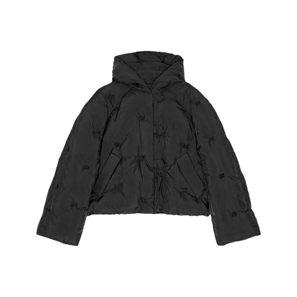 GANNI FW24 Пуховик Женские Черный
