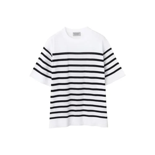 JOHN SMEDLEY Черные Женские Футболки