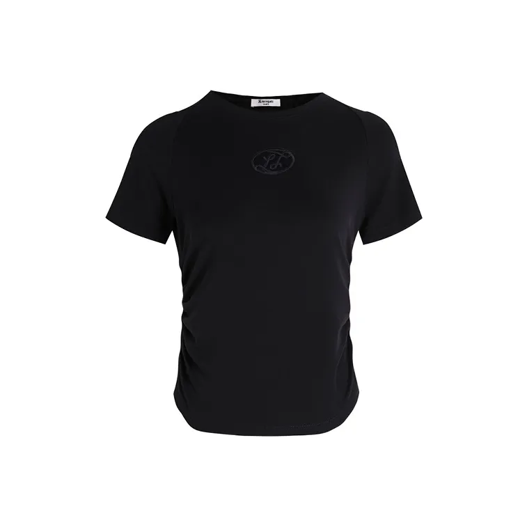 LIUREGALI T-рубашка Женская Черная