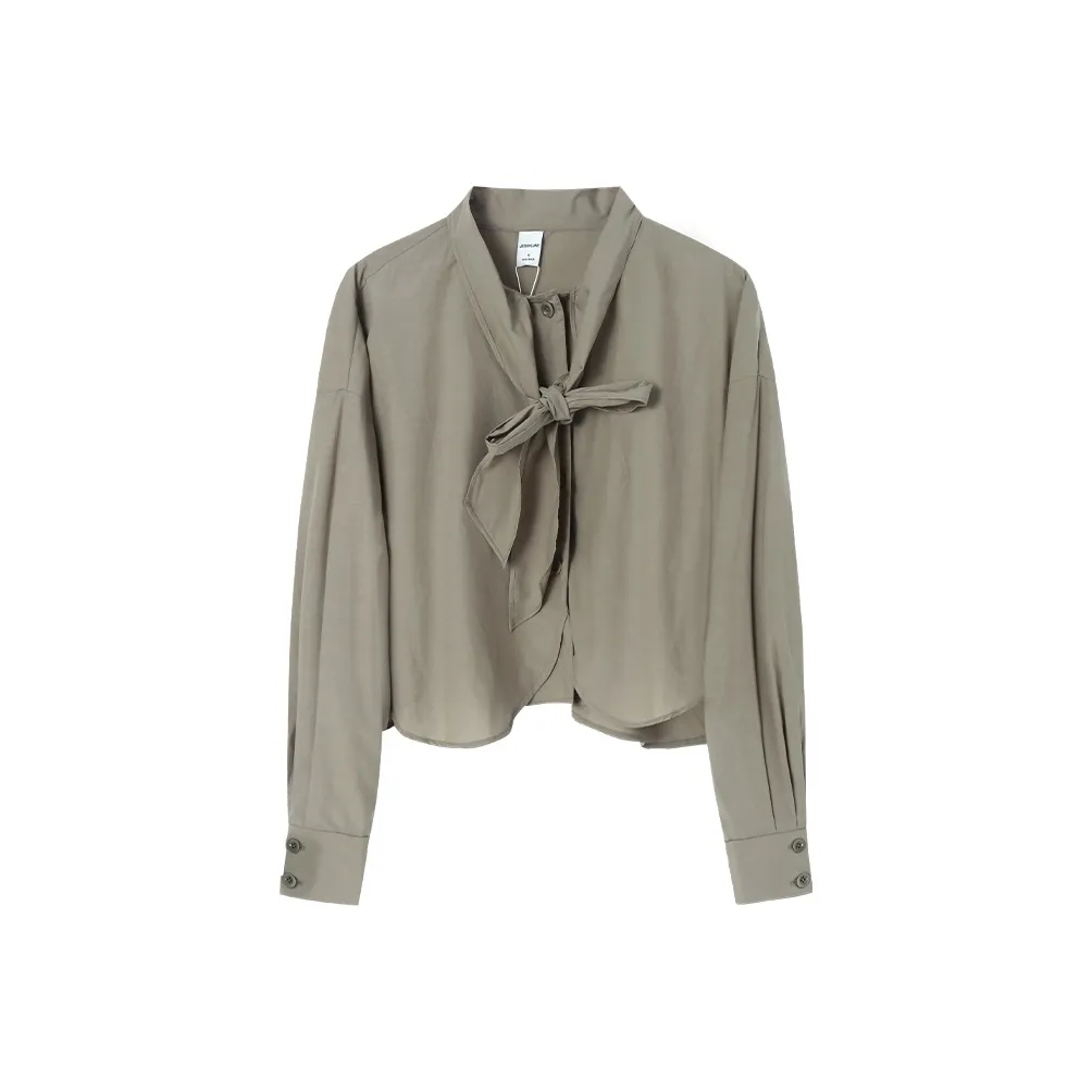 JESSYLINE Рубашка Женская Армейский Зеленый