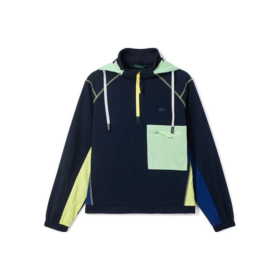 Куртки и пальто LACOSTE Collaboration женские темно-синие