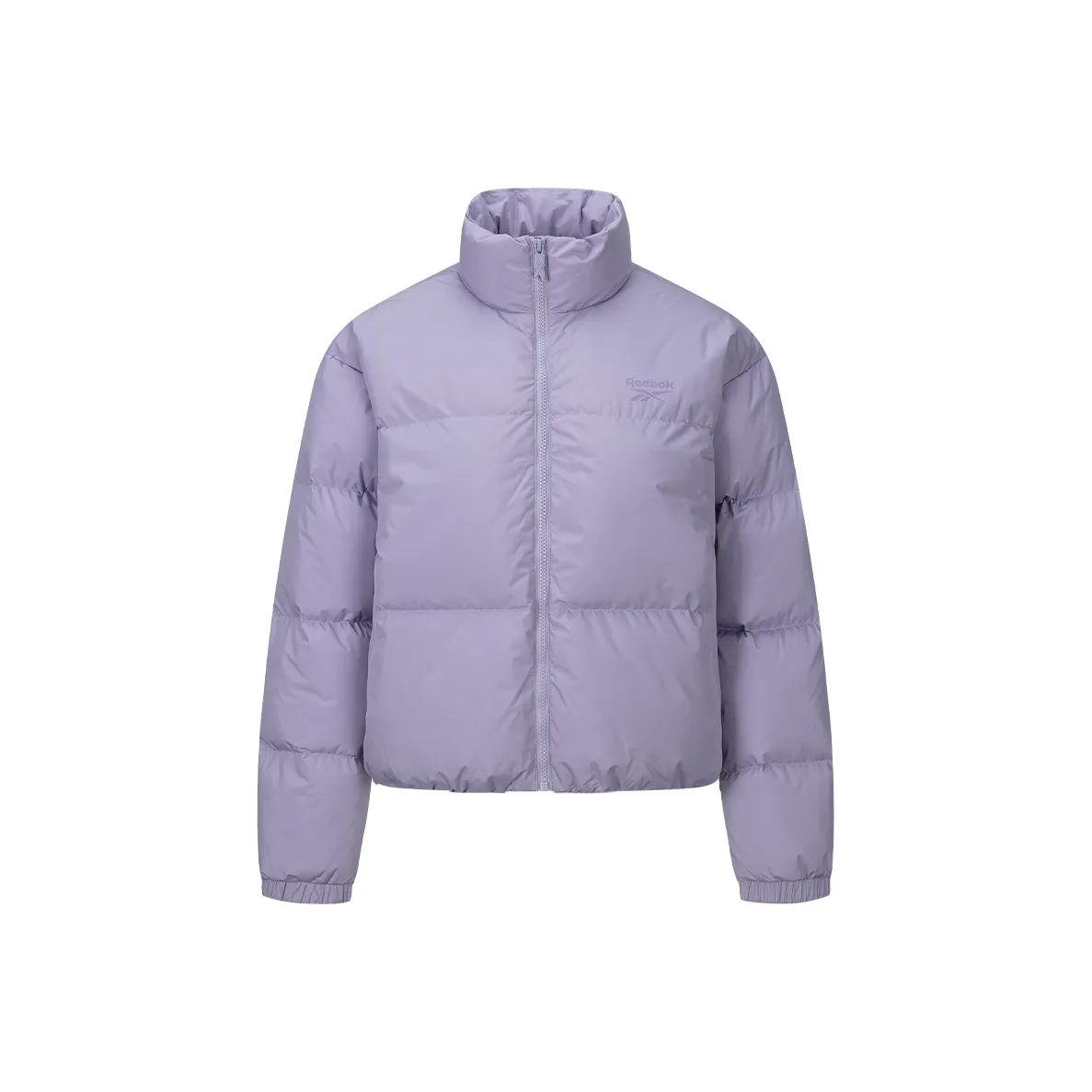 Reebok совместный пуховик женский светло-фиолетовый
