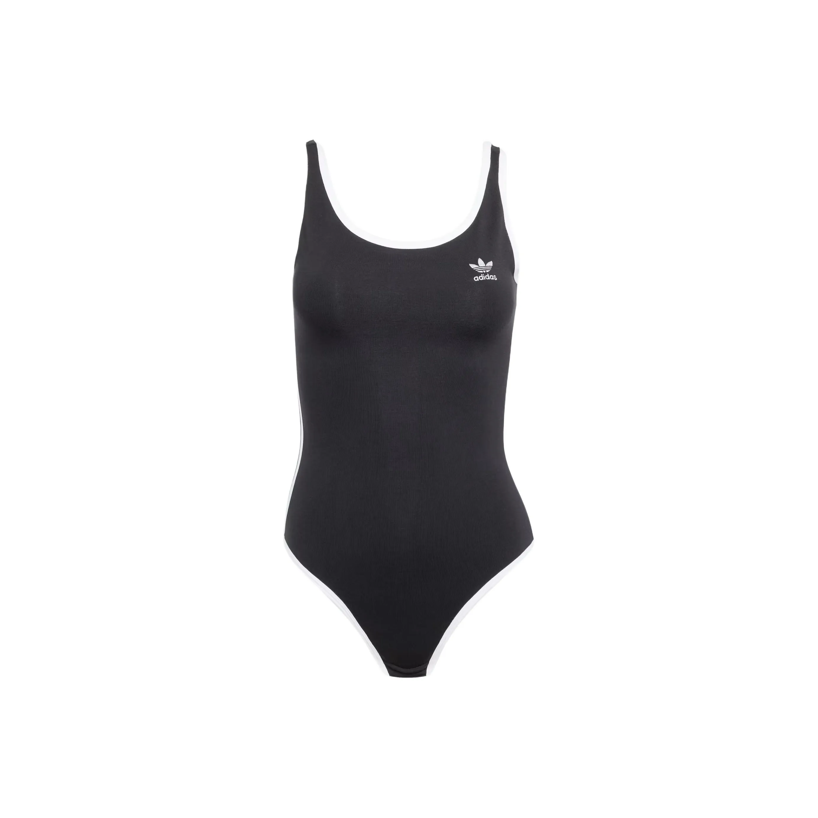 Adidas Women's Adicolor 3 Stripes Bodysuit Black