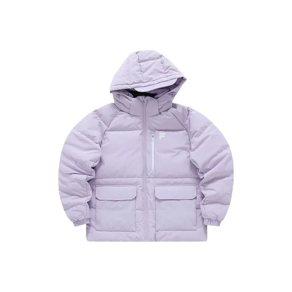 FILA FUSION Пуховик Женский Светлый Лавандовый