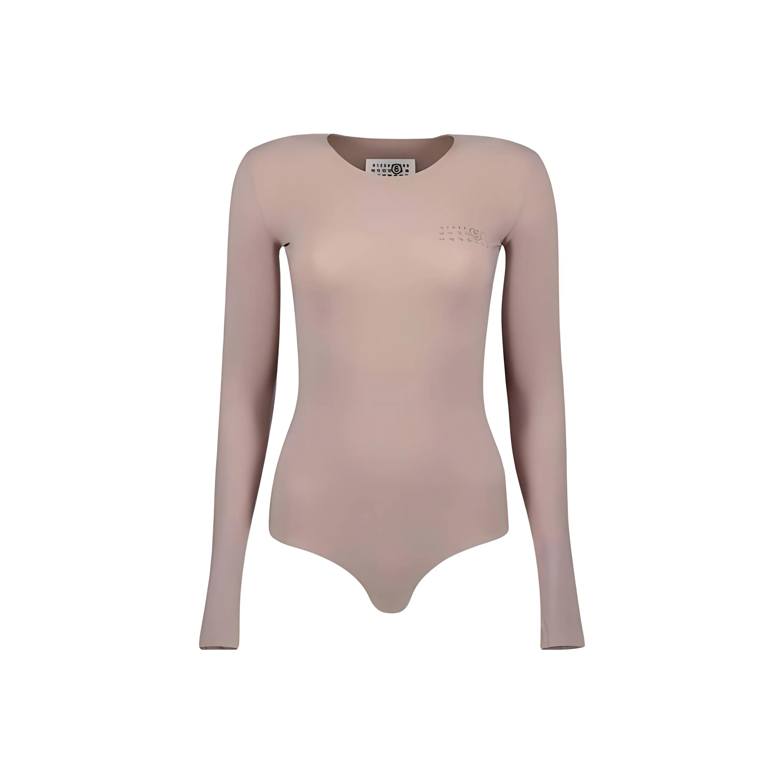 MM6 Maison Margiela Crewneck Long Sleeved Jumpsuit
