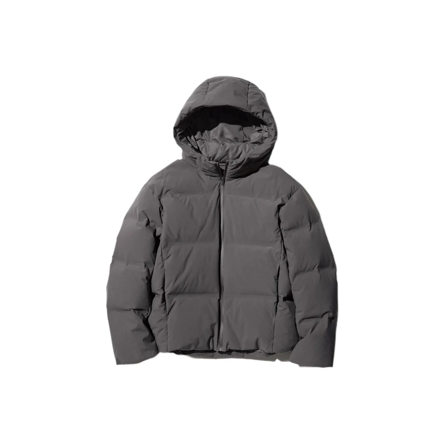 UNIQLO Пуховик Женский Asphalt Серый