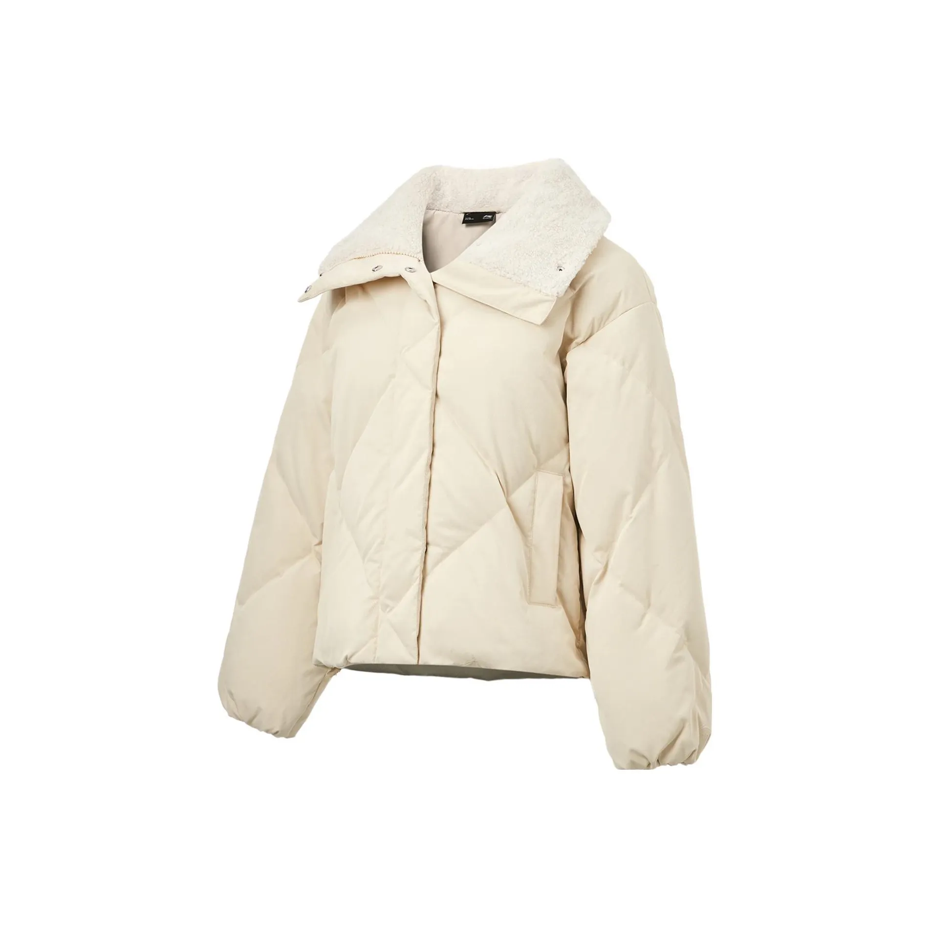 LINING Chinese Culture Series Пуховик Женские Пыльный хаки