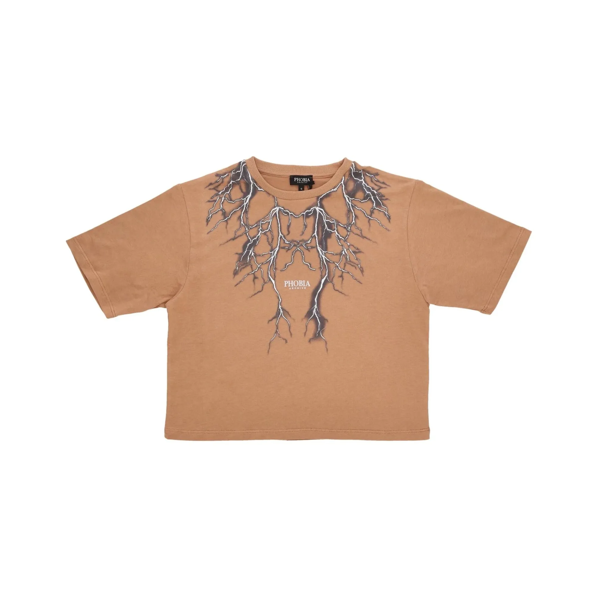 PHOBIA ARCHIVE T Рубашка Женская Терракотовая