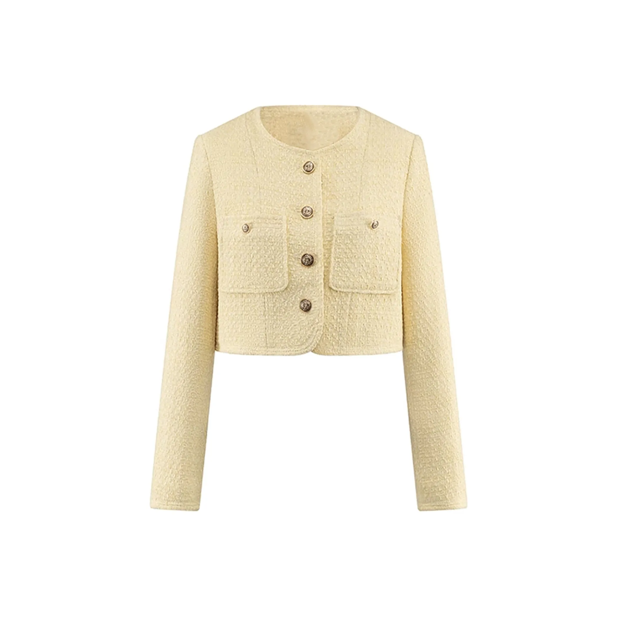 Wbwq Jackets Coats Women's Sunflower Yellow